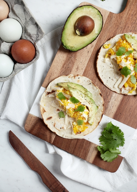 Simple Breakfast Tacos