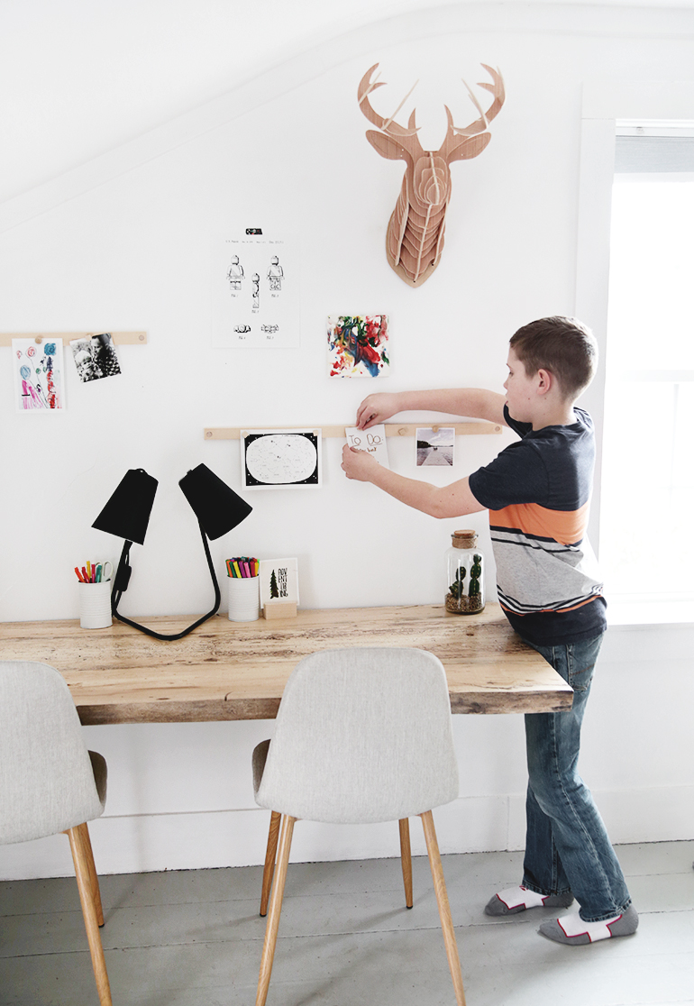 DIY Magnetic Display Rail