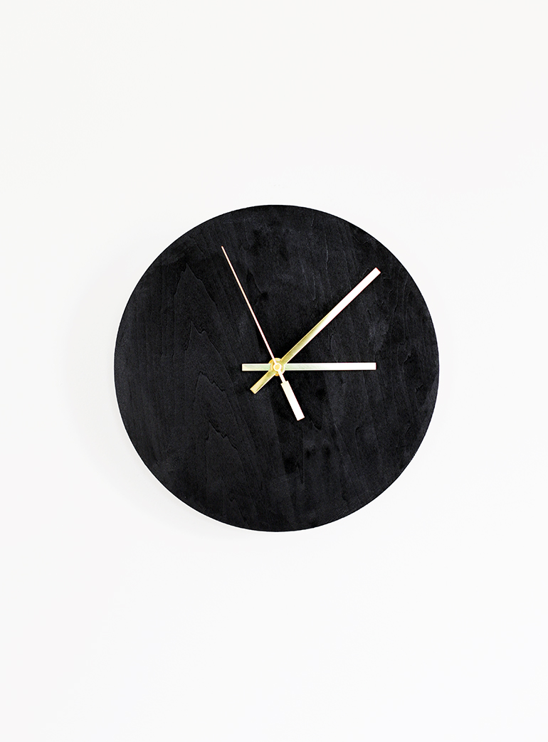 DIY Reversible Minimal Clock @themerrythought