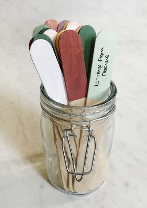 popsicle stick thankfulness jar