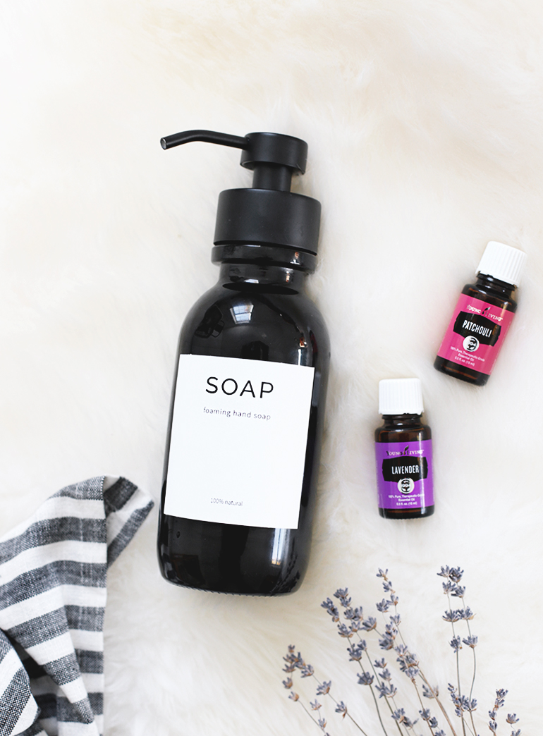 DIY Foaming Hand Soap @themerrythought