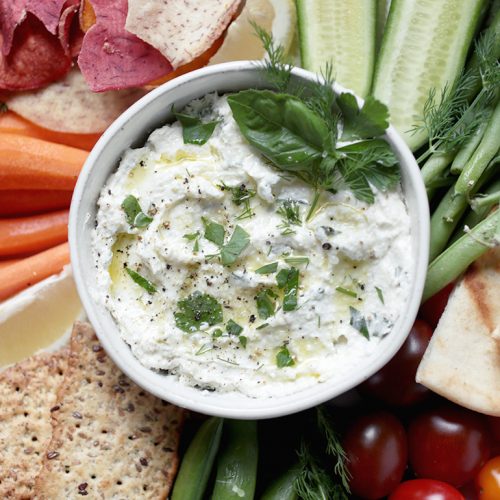 Whipped Feta And Herb Dip - The Merrythought