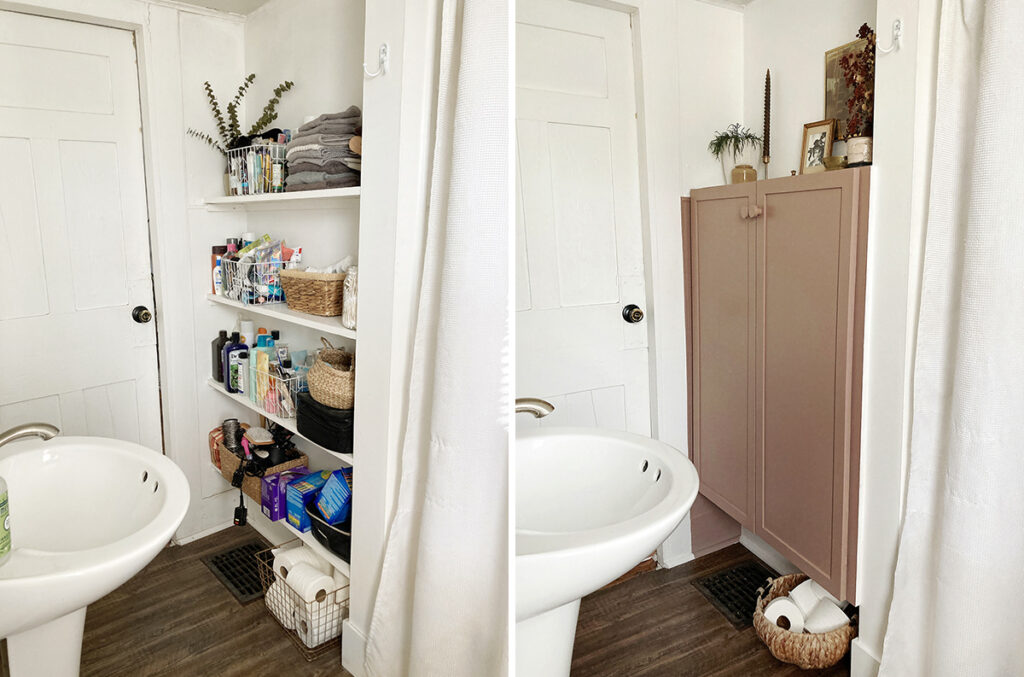 How to Add Doors to Shelves or Bookcases