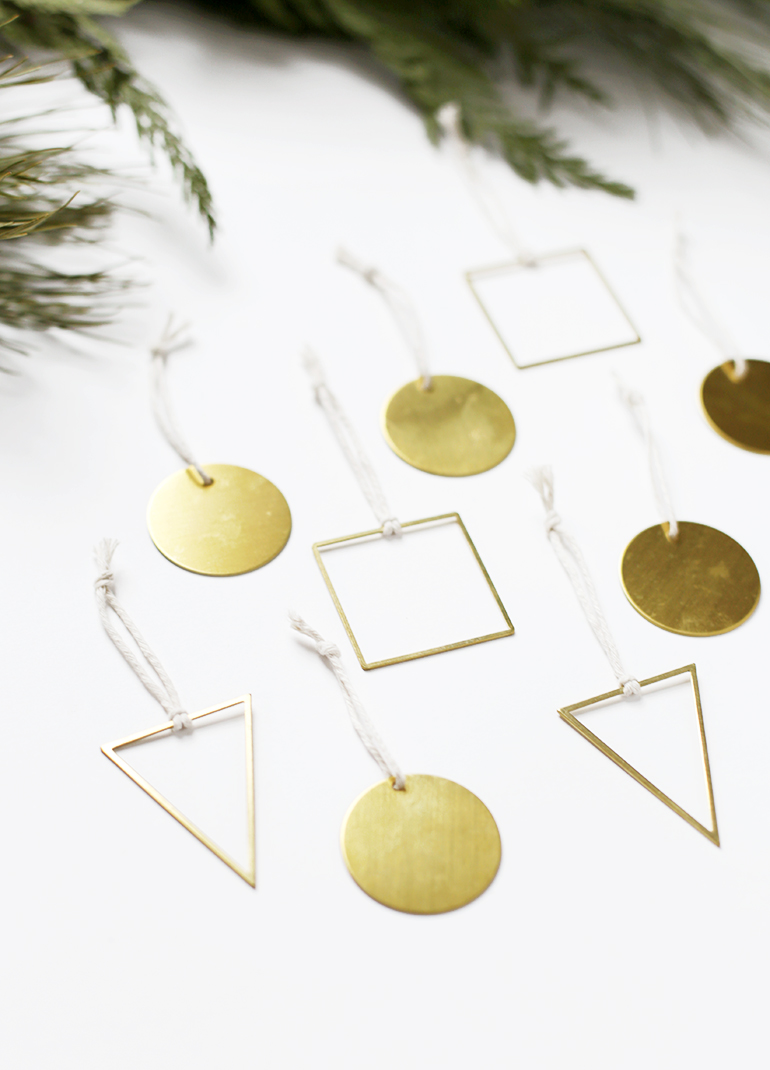 DIY Brass Ornaments The Merrythought