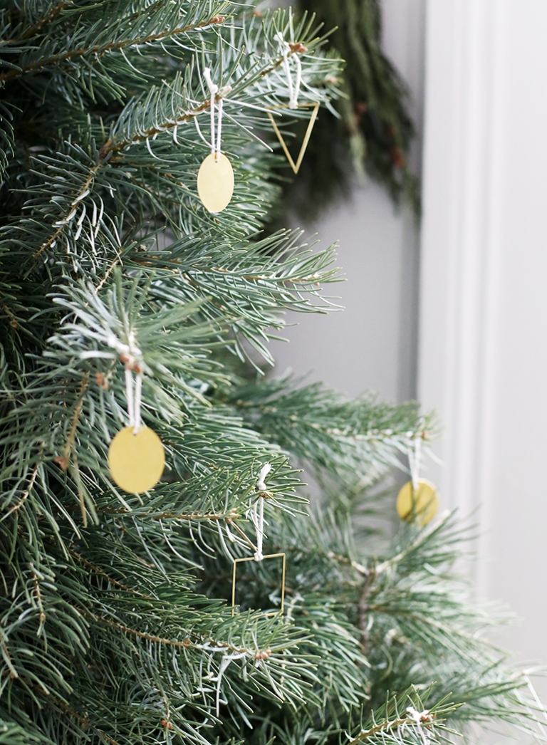 DIY Brass Ornaments @themerrythought