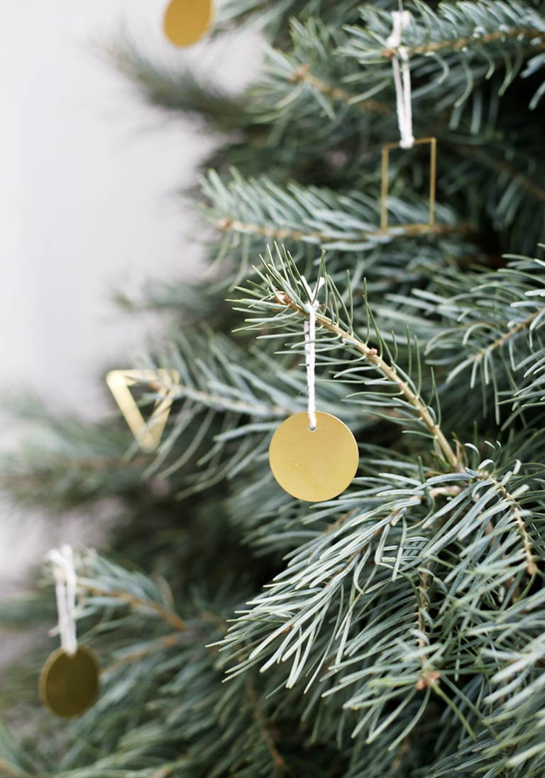 DIY Brass Ornaments @themerrythought