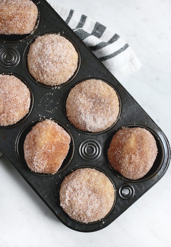 French Breakfast Puffs Cinnamon Sugar Muffin Recipe