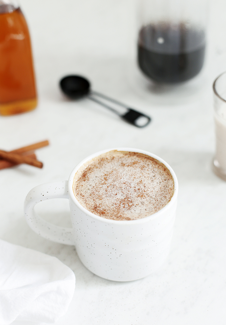 Simple Maple Latte + Brewing a Better Cup of Coffee @themerrythought