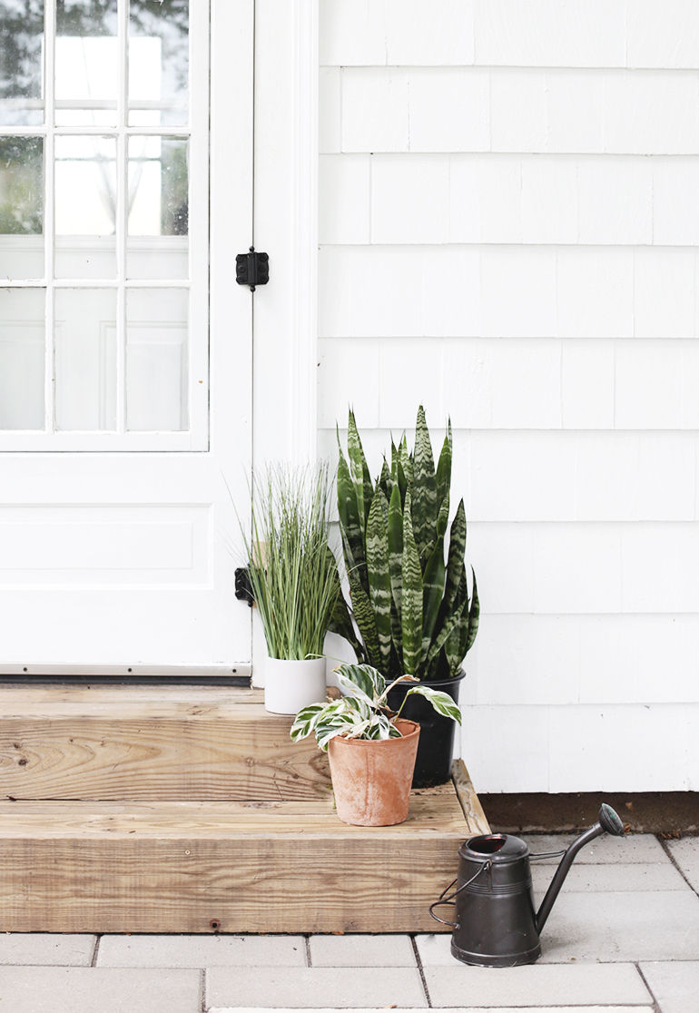 DIY Outdoor Wood Steps @themerrythought
