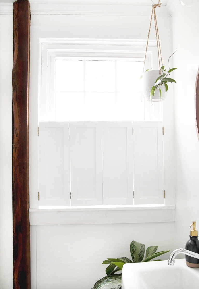 Diy Interior Window Shutters The Merrythought