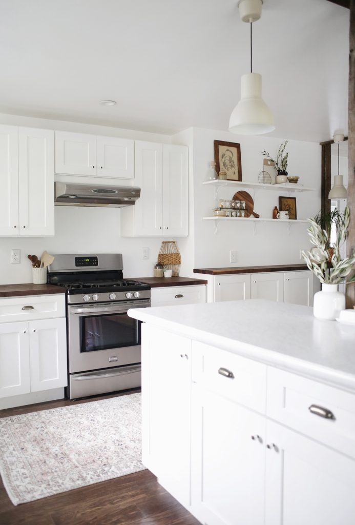 How to Make Your White Kitchen Warm & Cozy - The Merrythought
