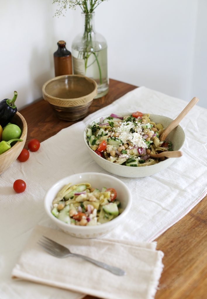 Greek Artichoke Salad - The Merrythought