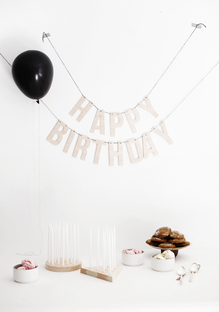 DIY Birthday Candle Display @themerrythought