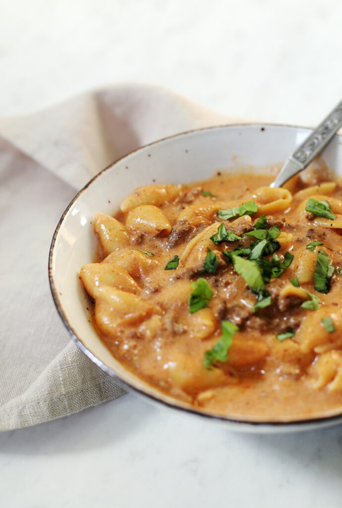 High Protein Hamburger Helper The Merrythought