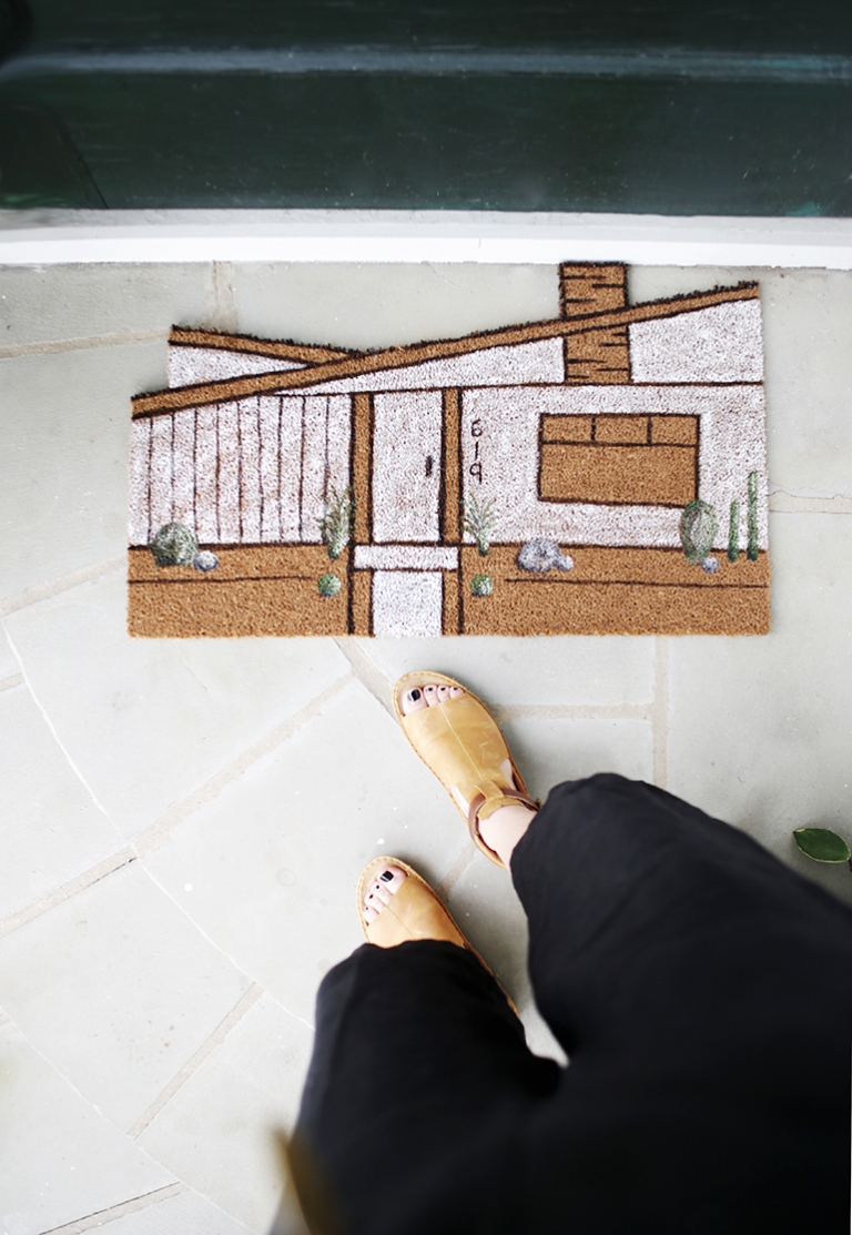 DIY House Doormat @themerrythought