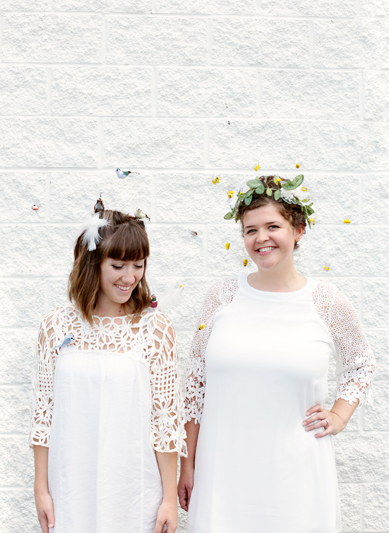 DIY The Birds & The Bees Costume @themerrythought