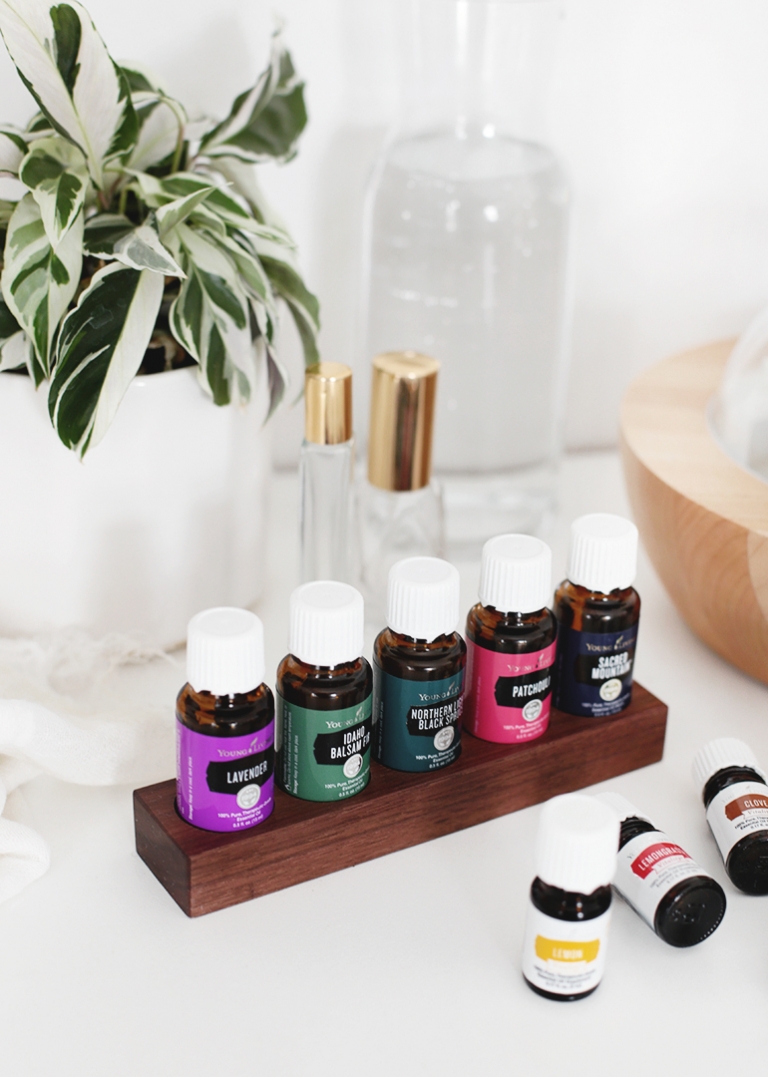 DIY Essential Oil Storage Tray