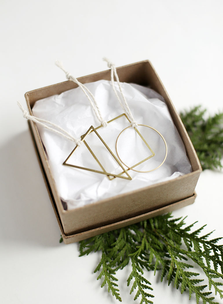 DIY Geometric Ornaments - The Merrythought
