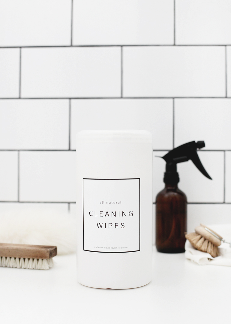 DIY Natural Cleaning Wipes - The Merrythought