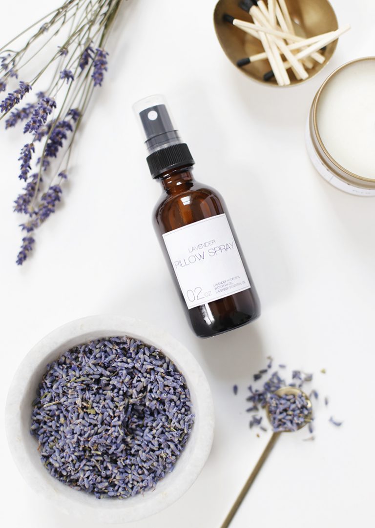 DIY Lavender Pillow Spray The Merrythought