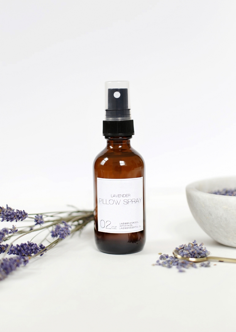 DIY Lavender Pillow Spray - The Merrythought