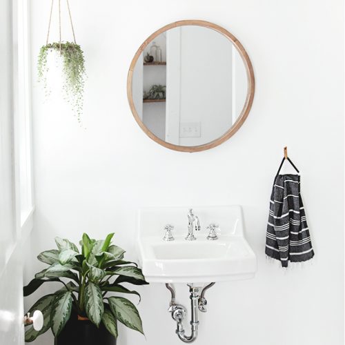 DIY Triangle Towel Holder @themerrythought