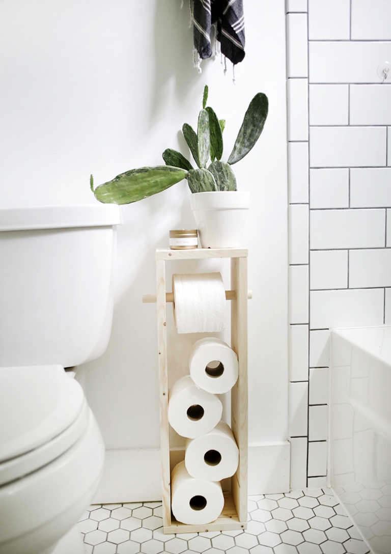 10 EASY (and AWESOME) DIY Toilet Paper Holder Ideas!