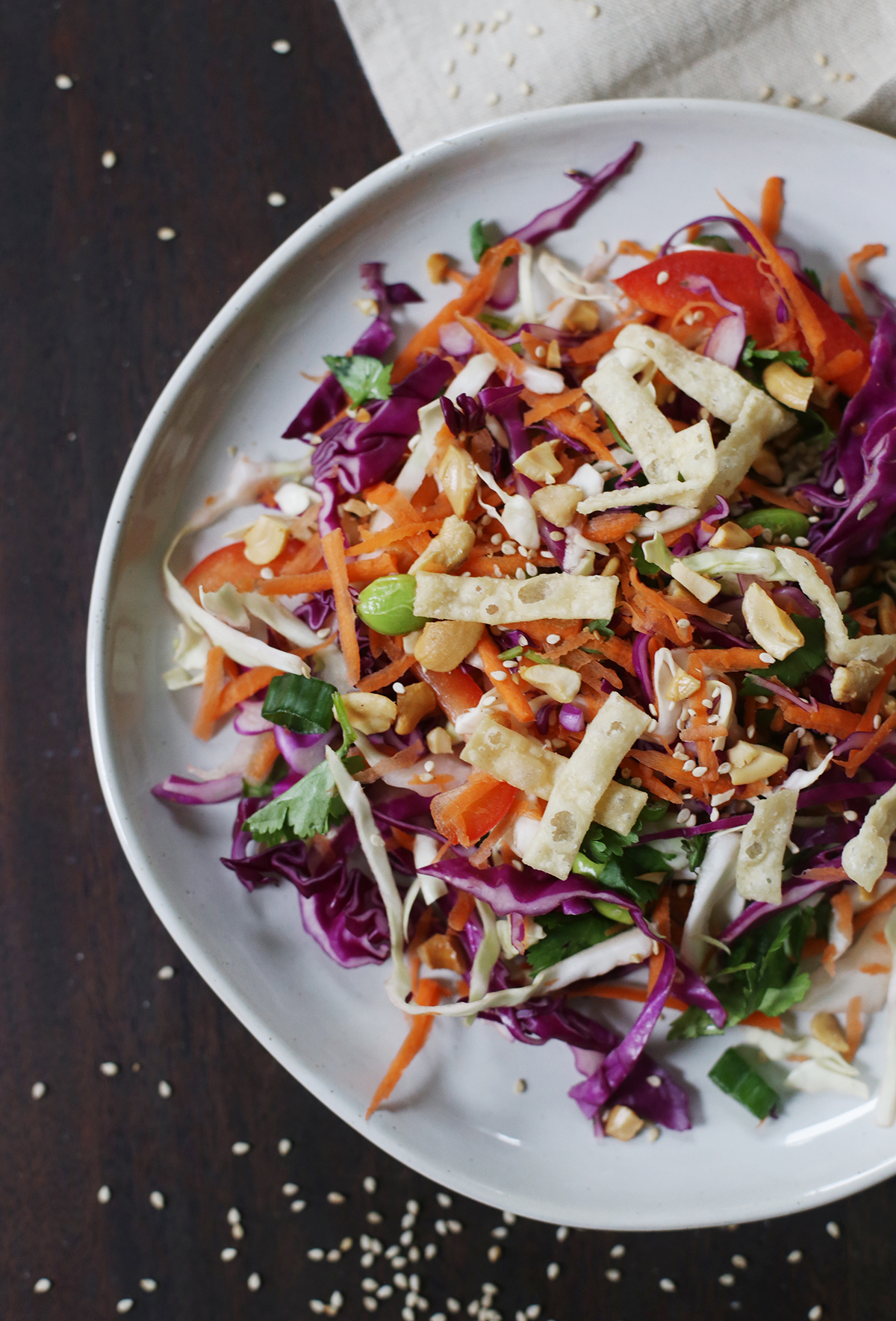 Crunchy Sesame Salad - The Merrythought