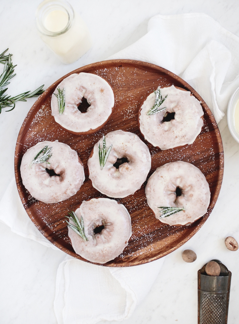 Eggnog Glazed Donuts The Merrythought