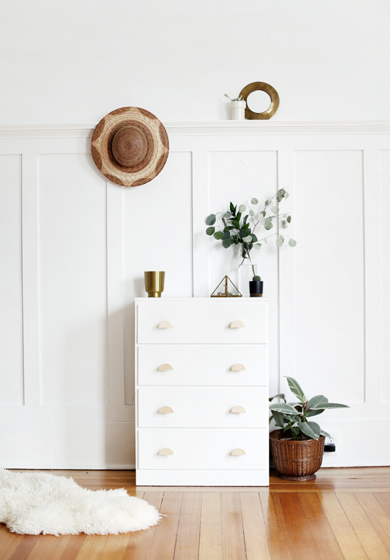 DIY Wooden Half Circle Knobs @themerrythought