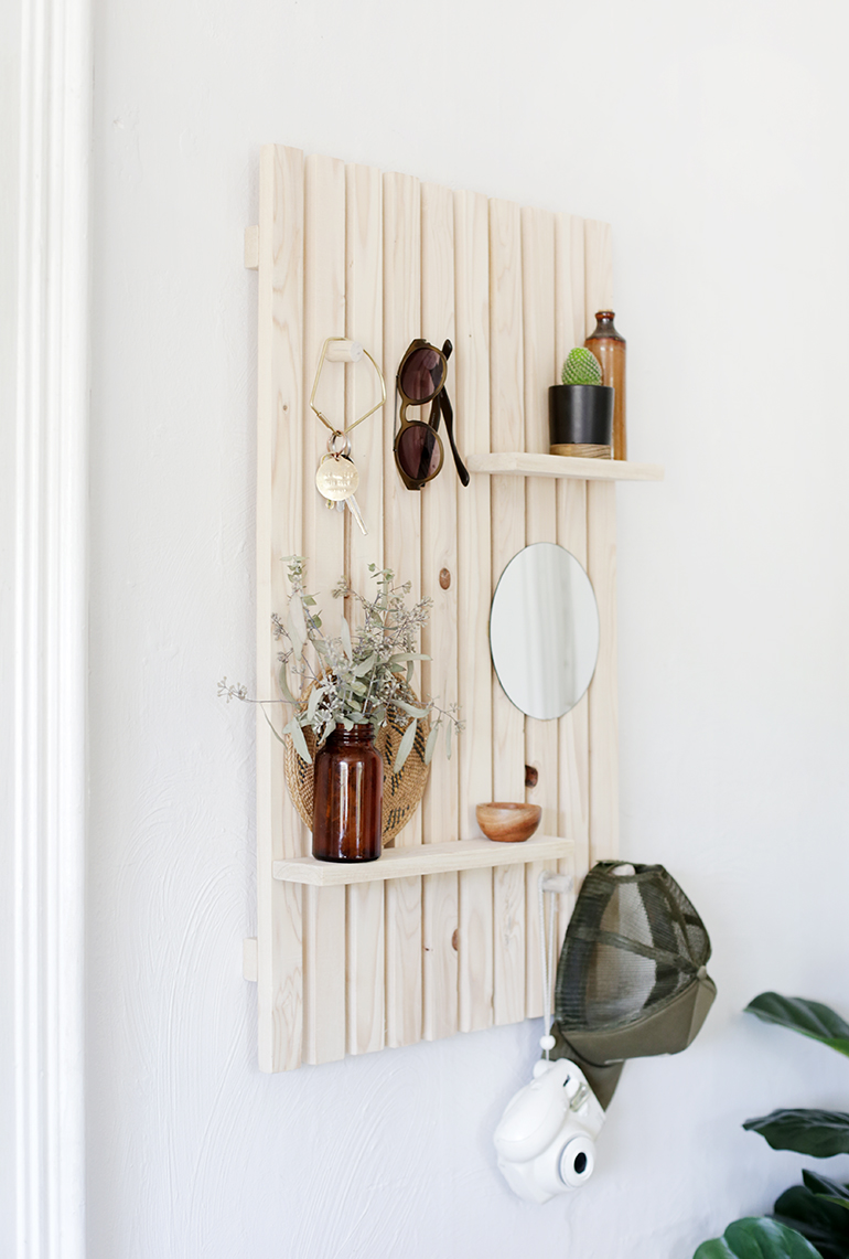 DIY Slat Wall Shelf The Merrythought
