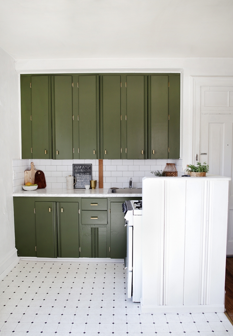 How to Paint Kitchen Cabinets The Merrythought