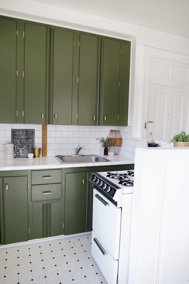 How To Paint Kitchen Cabinets The Merrythought