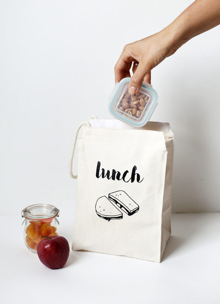 DIY Lunch Bag with Printable - The Merrythought