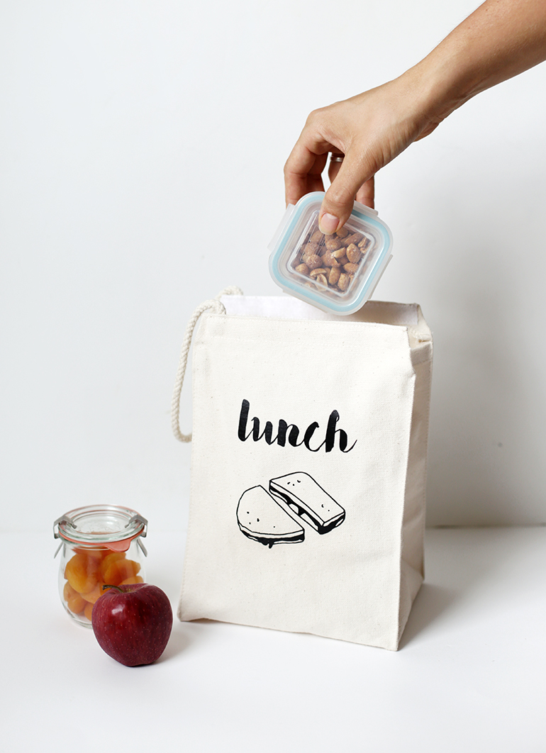 DIY Lunch Bag with Printable - The Merrythought