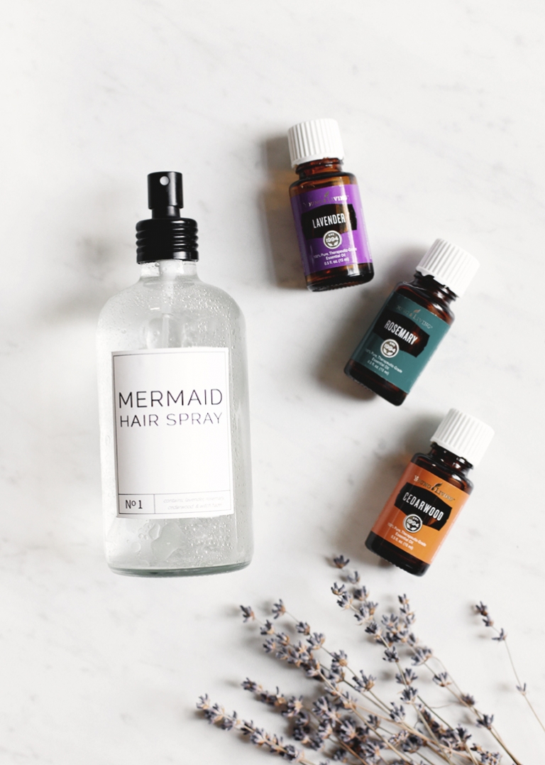 DIY Mermaid Hair Spray - The Merrythought