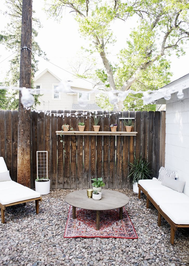 Small Outdoor Space Makeover The Merrythought