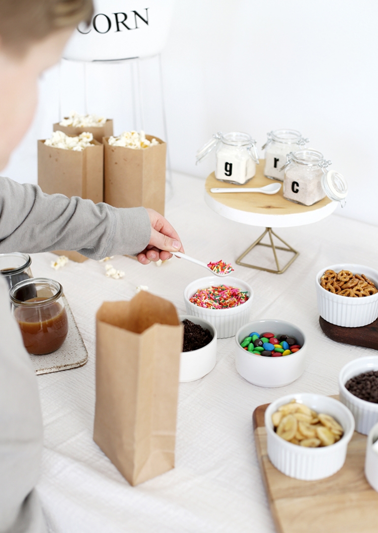 Popcorn Bar + Family Game Night @themerrythought