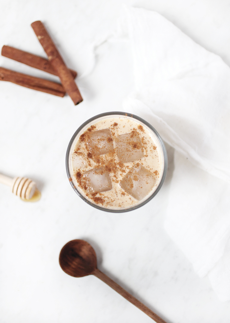 Bengal Spice Iced Chai Latte @themerrythought 