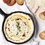 Baked Goat Cheese Dip @themerrythought