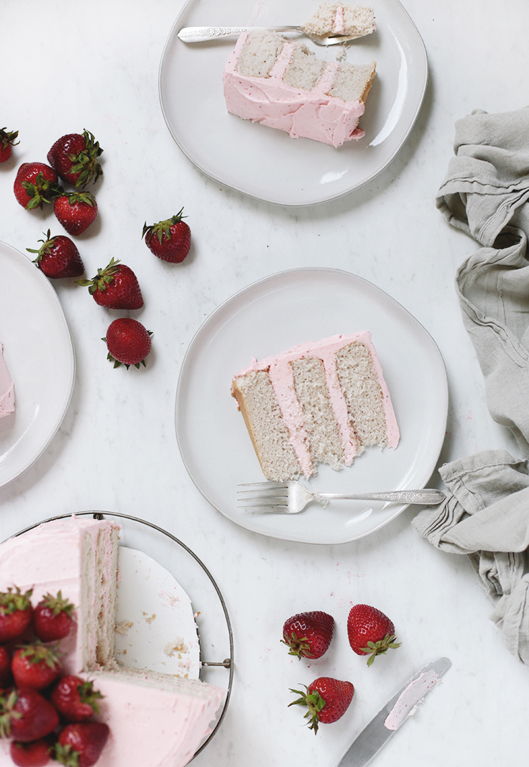 Strawberry Cake @themerrythought