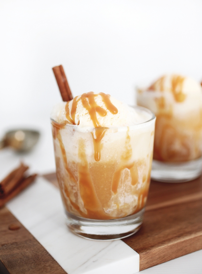 Apple Cider Floats @themerrythought