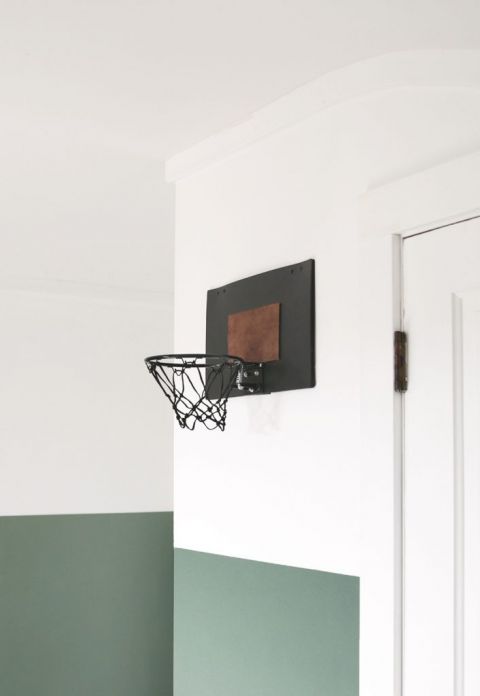 Basketball hoop on sale for room