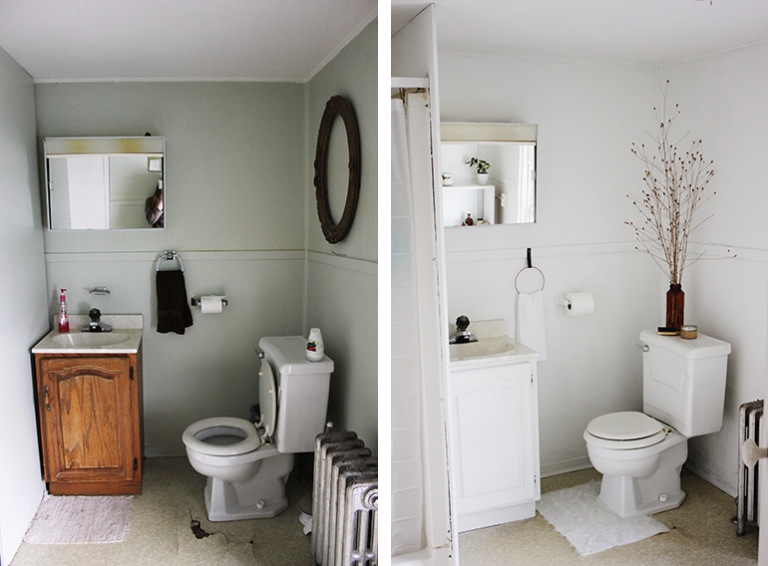 Bathroom Makeover @themerrythought