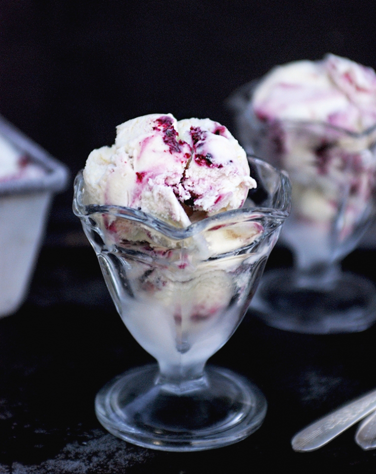 Blackberry Cheesecake Ice Cream - The Merrythought