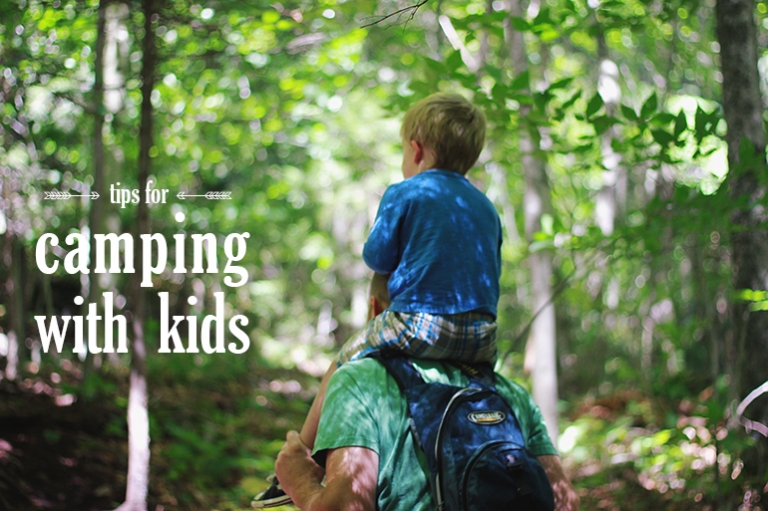 Tips for Camping with Kids @themerrythought