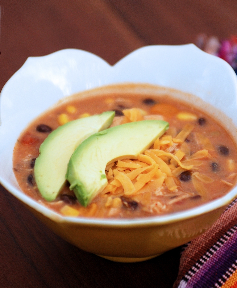 Chicken Enchilada Soup - The Merrythought