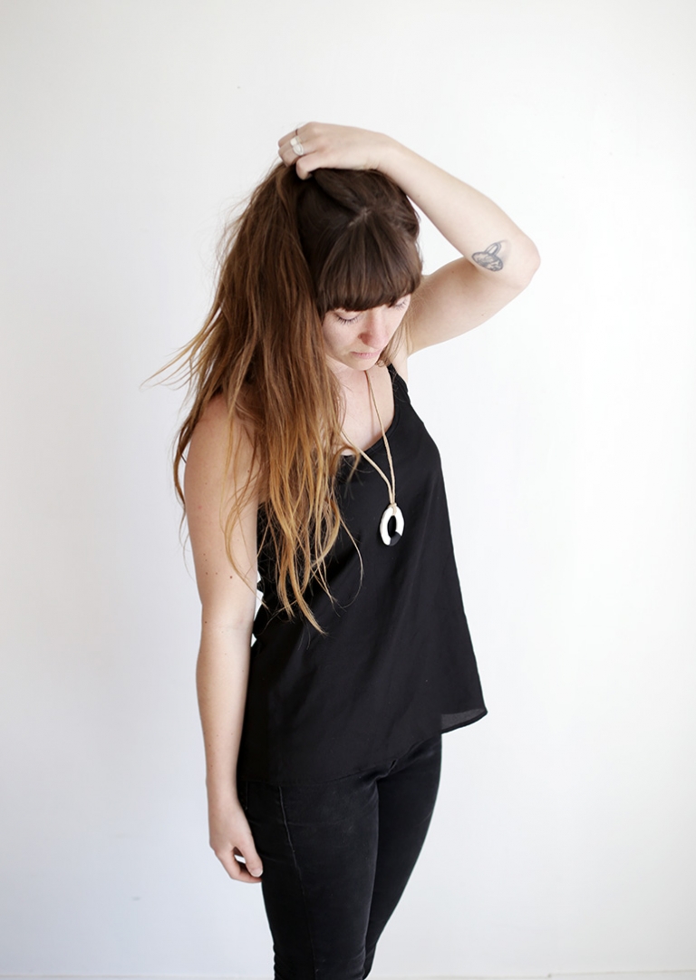 DIY Clay Ring Necklace @themerrythought
