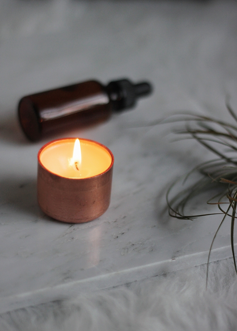 DIY Copper Candle - The Merrythought