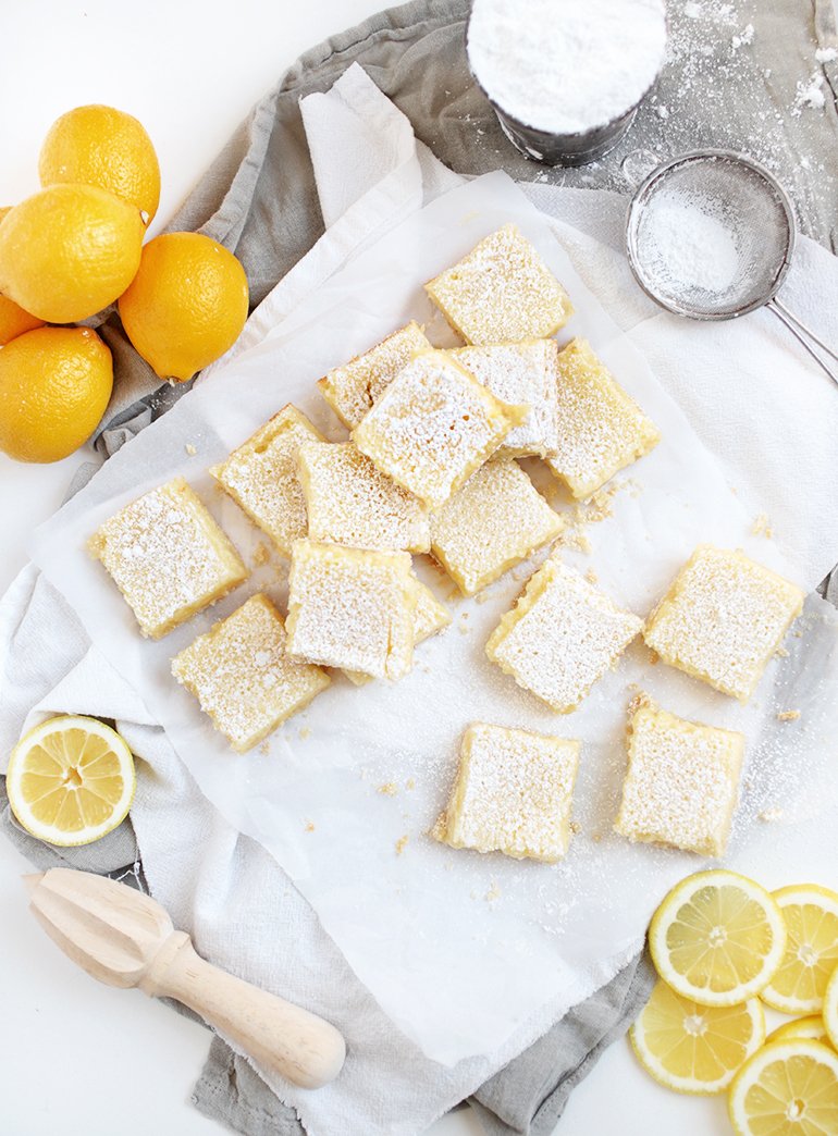Creamy Lemon Bars The Merrythought